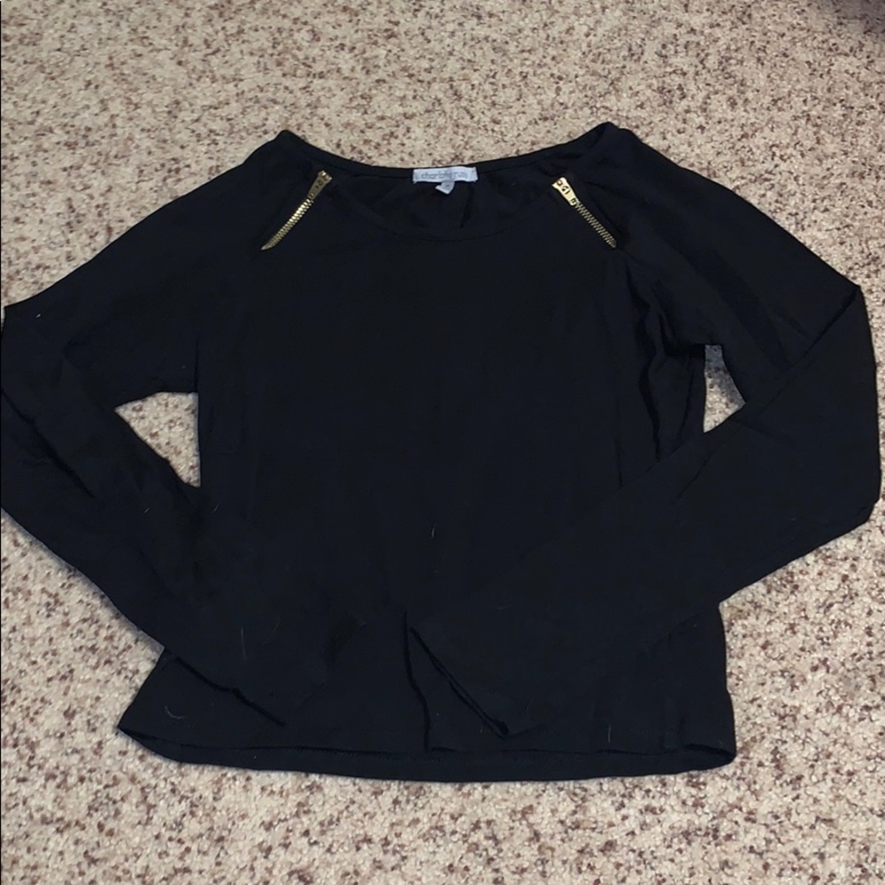 Black Crop Top